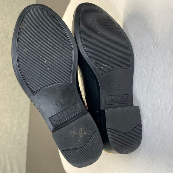 Lauren Ralph Lauren Women's Tally Ankle Rain Boots Size 6 Black Red,Pull On - Picture 4 of 11